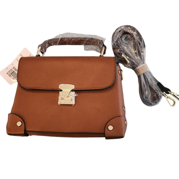 Fashion Purse - Adjustable 3-way Brown Handbag/Crossbody/Shoulder Bag *NEW* - Picture 1 of 5